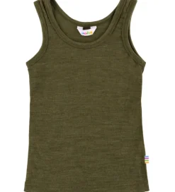 Undertrøje - Uld - Mos Grøn|Joha Online