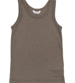 Undertrøje - Uld/Silke - Brun|Joha Discount