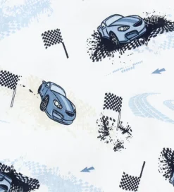 Undertrøje - Viskose/ Bambus - Off White m. Print|Joha Online