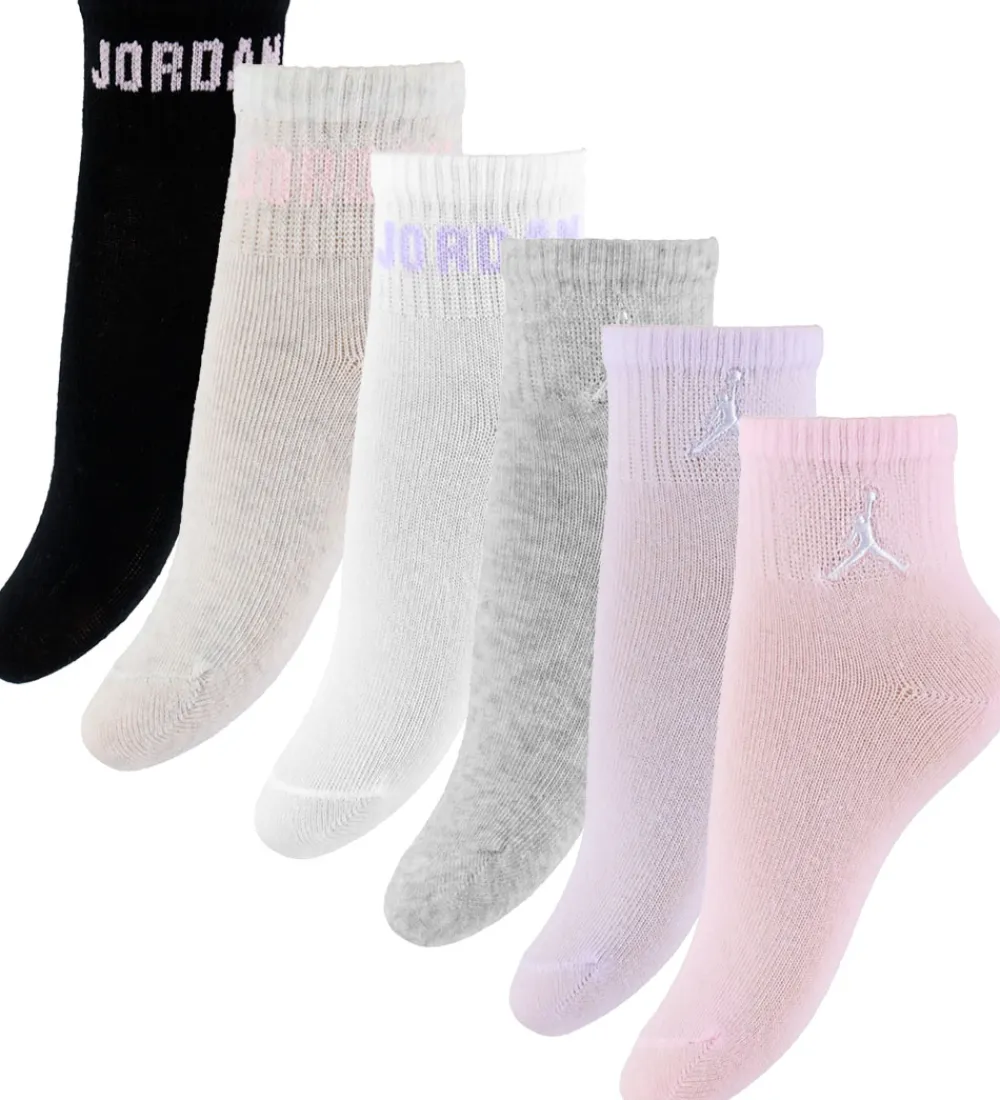 Ankelstrømper - 6-pak - Pink Foam|Jordan Online