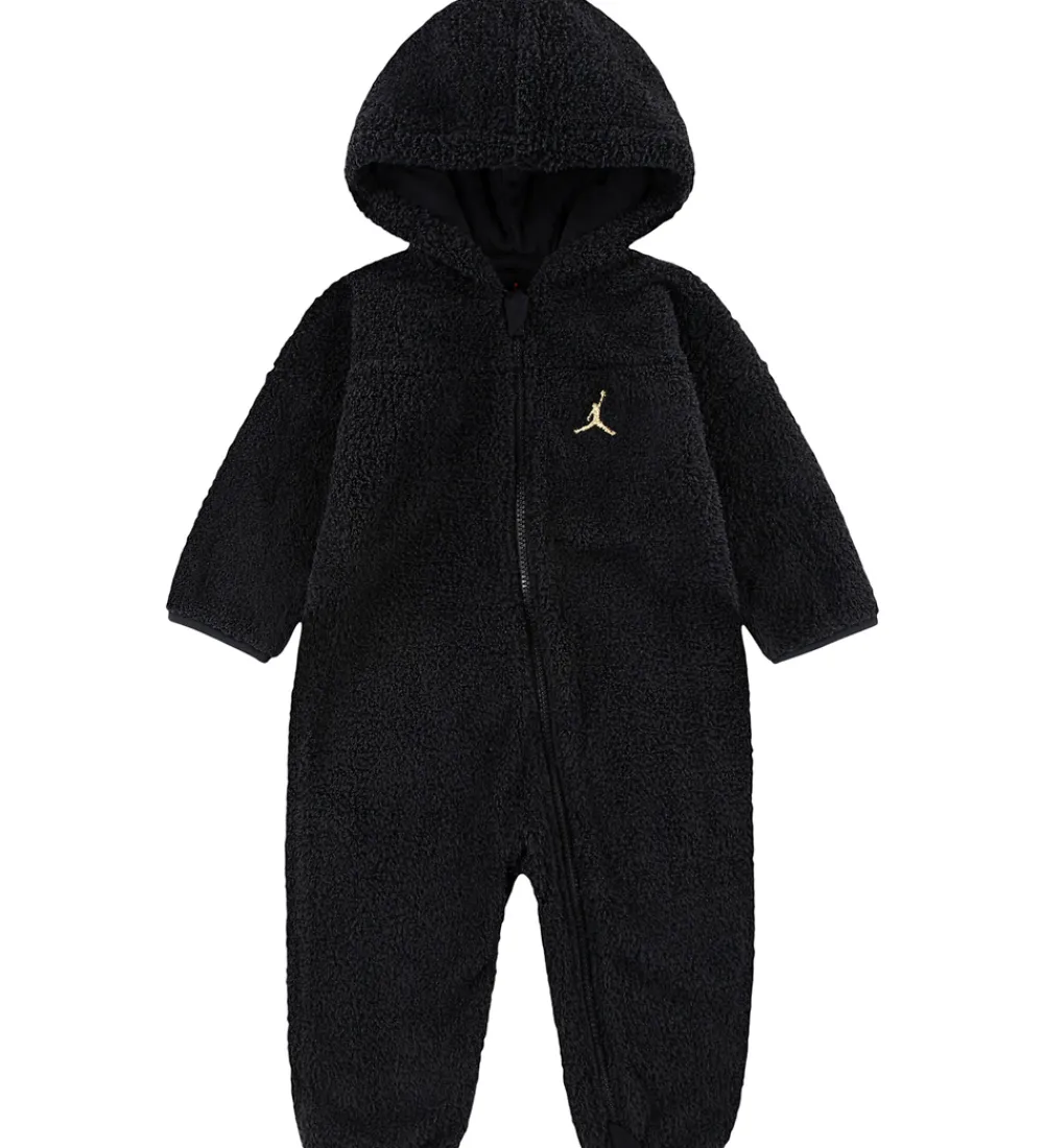 Fleecedragt - Sort|Jordan Outlet