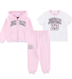 Sweatsæt - Pink Foam/Hvid|Jordan Hot