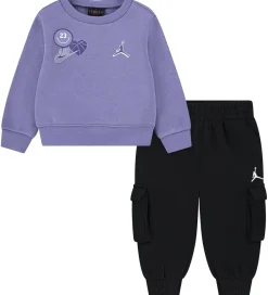 Sweatsæt - Sort/Lilla|Jordan Sale