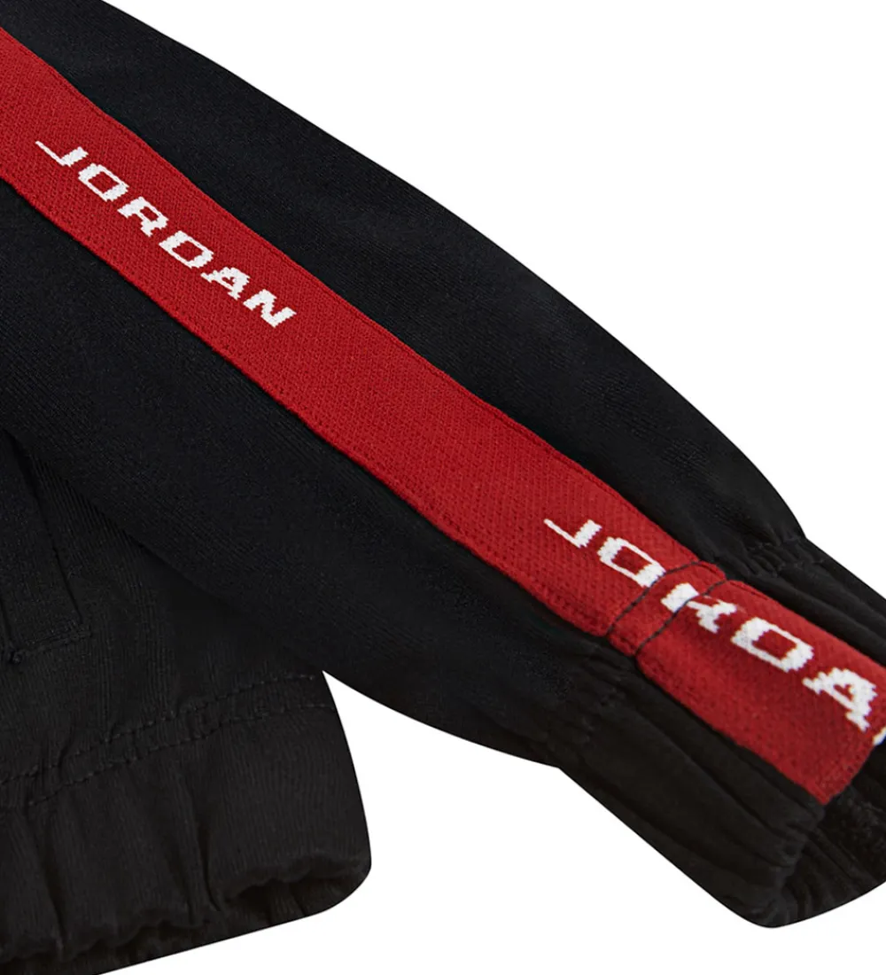 Træningssæt - Sort m. Rød|Jordan Online