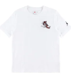 T-shirt - Hvid m. Print|Jordan Outlet