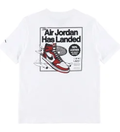 T-shirt - Hvid m. Print|Jordan Outlet