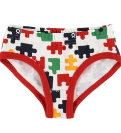 Undertøj - Hvid m. Puslespil|Katvig Sale