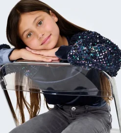 Bluse - KogConfidence - Velour/Palietter - Naval Acade|Kids Only New