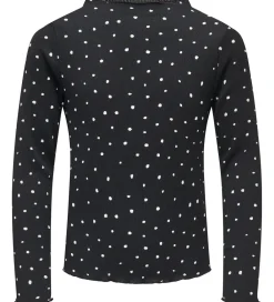 Bluse - KogMelia - Black/Dots Cloud Dancer|Kids Only Online