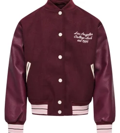 Bomberjakke - KogWestCoast - Mauve Wine|Kids Only Online