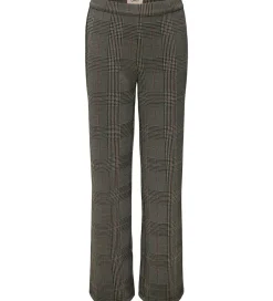 Bukser - KogFine - Wide - Seal Brown/Libra Checks|Kids Only Hot
