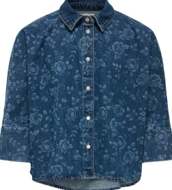 Denimjakke - KogGrace - Medium Blue Denim/Rose|Kids Only Sale