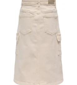 Denimnederdel - Kogemily Cargo - Ecru|Kids Only Clearance
