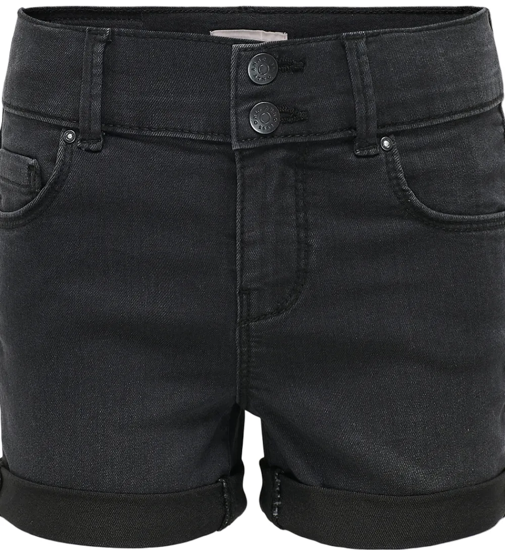 Denimshorts - KogCarmen - Washed Black|Kids Only Hot