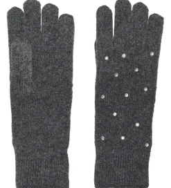 Hansker - Strik - KogChyna - Dark Grey Melange/Rhinest|Kids Only Outlet