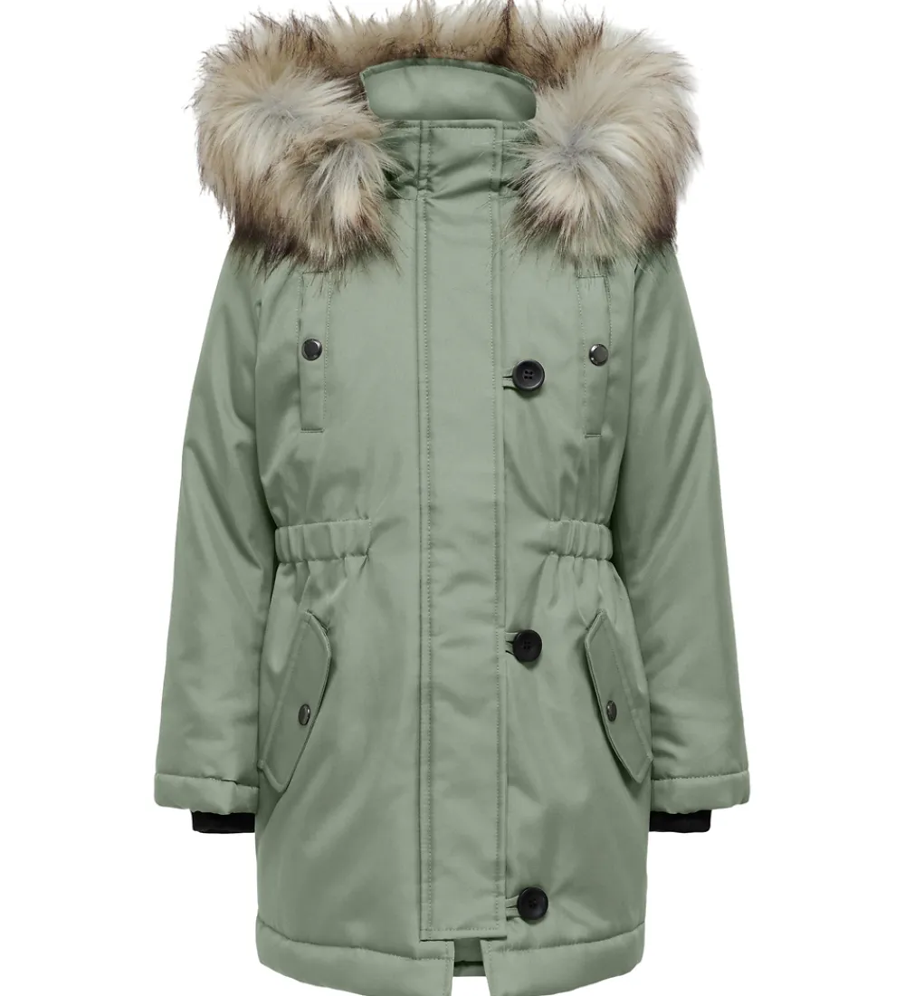 Jakke - Noos - KogIris - Desert Sage/Fur Light Grey|Kids Only