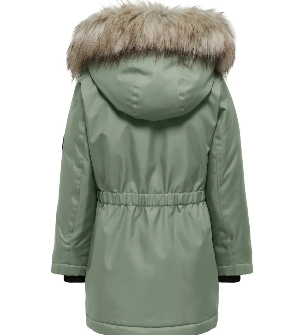 Jakke - Noos - KogIris - Desert Sage/Fur Light Grey|Kids Only