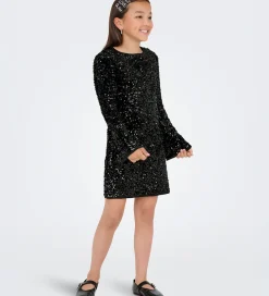 Kjole - KogConfidence - Black m. Palietter|Kids Only Online