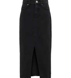 Nederdel - Denim - Midi - KogSiri - Washed Black|Kids Only Best
