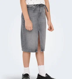 Nederdel - KogGianna - Medium Grey Denim|Kids Only Outlet