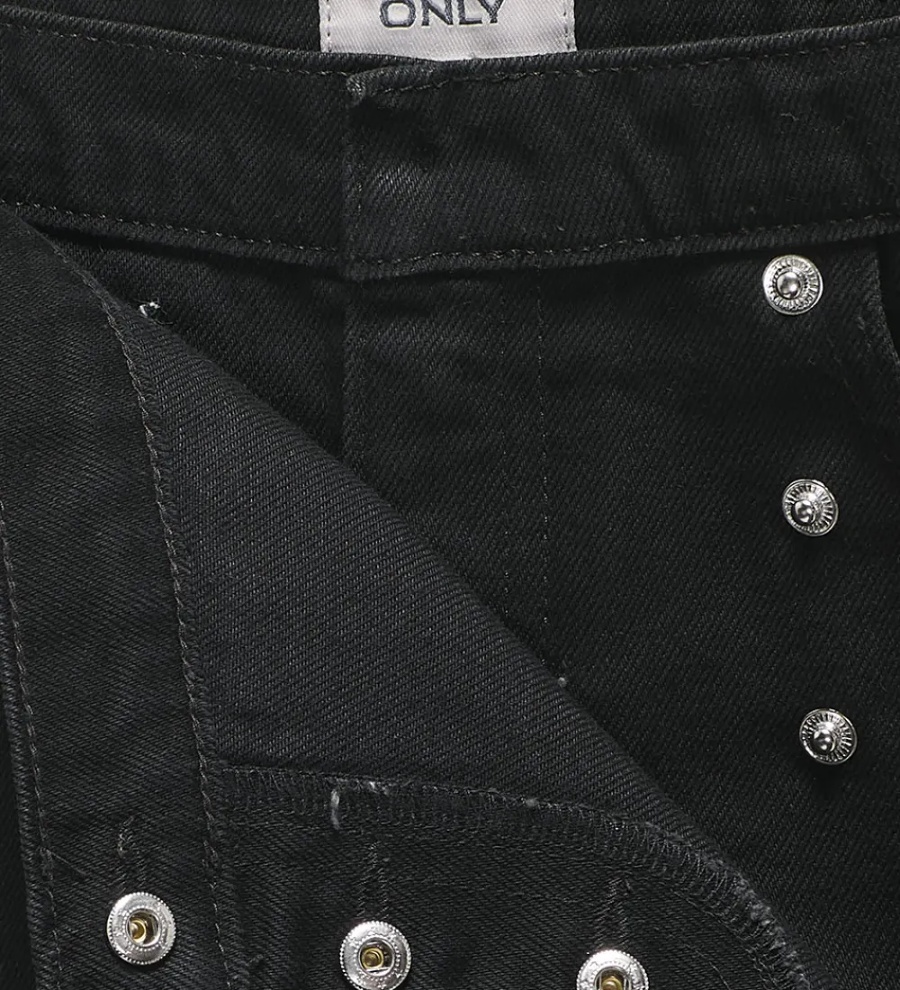 Nederdel - Noos - KogJenny - Black Denim|Kids Only Clearance