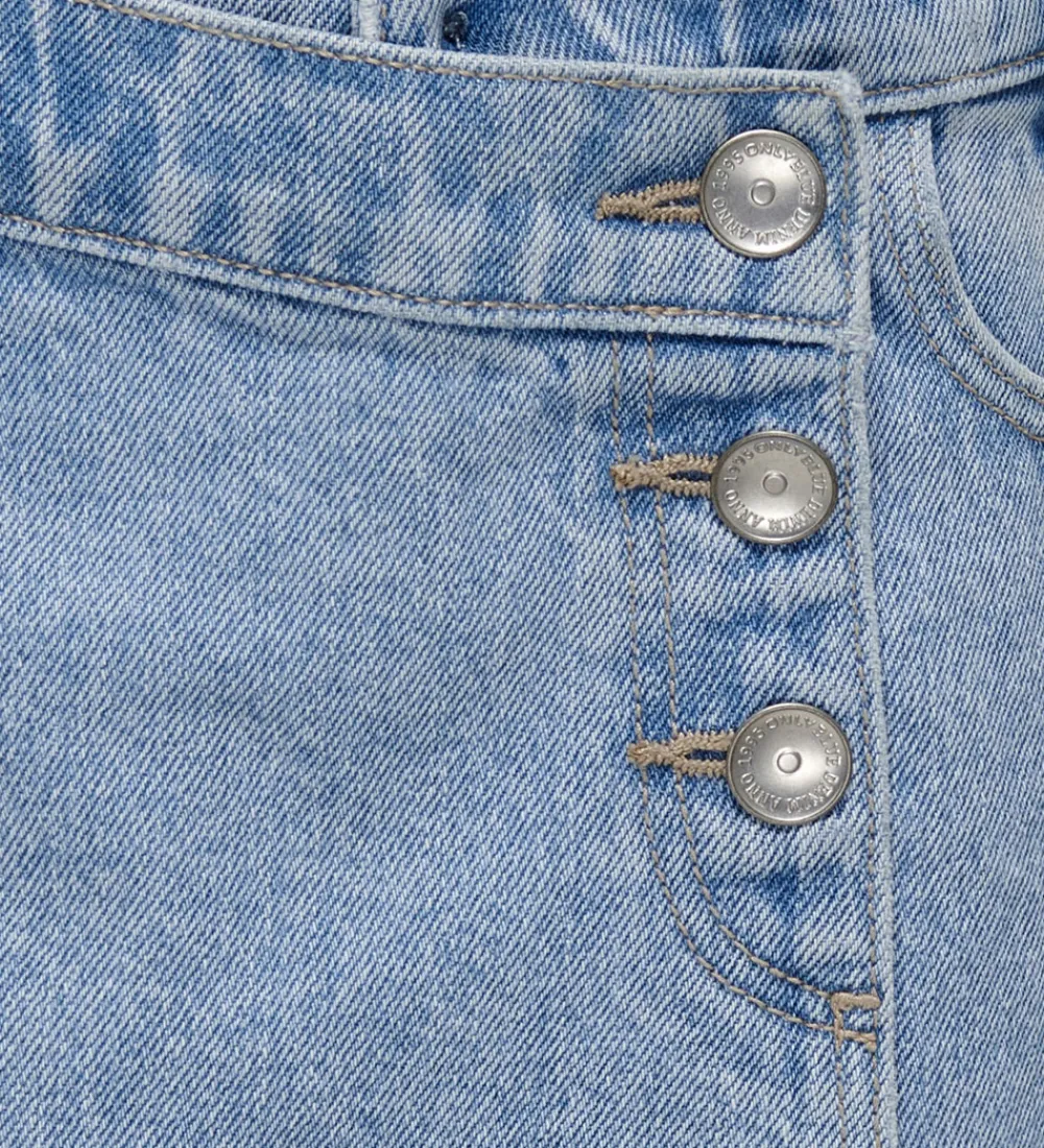 Nederdel - Noos - KogJenny - Light Blue Denim|Kids Only Clearance