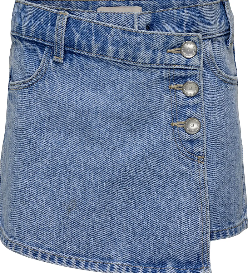 Nederdel - Noos - KogJenny - Medium Blue Denim|Kids Only Clearance
