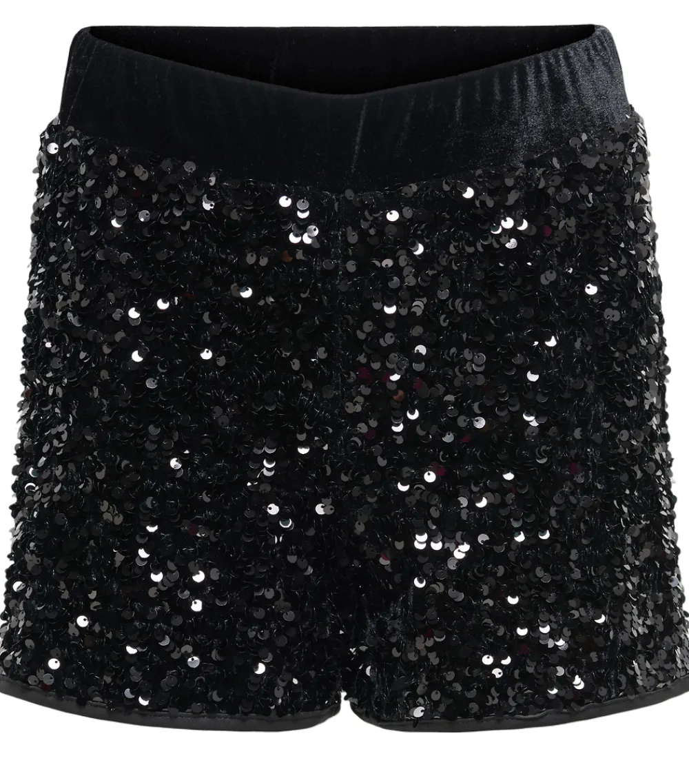 Shorts - KogConfidence - Sort m. Palietter|Kids Only Outlet