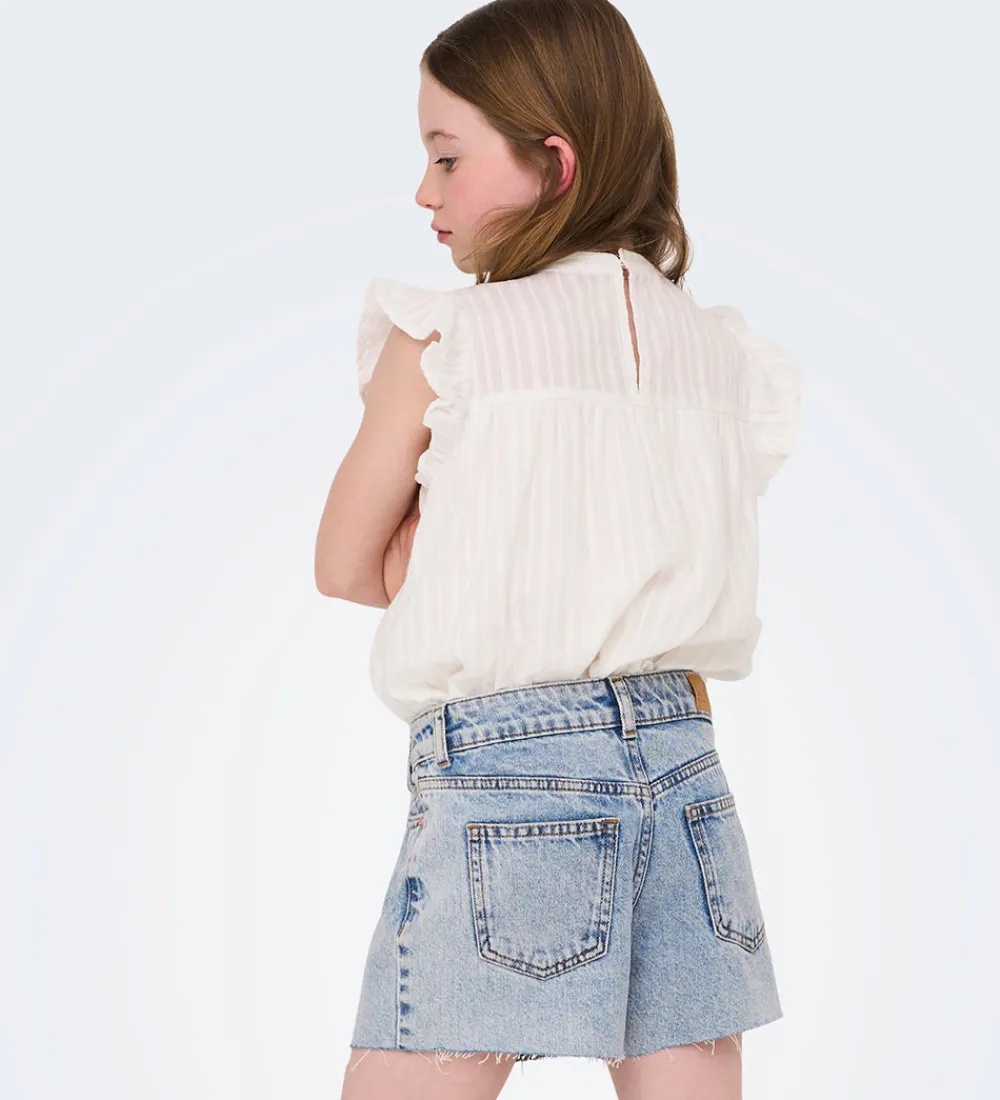 Shorts - KogElla - Light Blue Denim|Kids Only Clearance