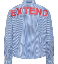 Skjorte - KogEma - Bright White/Mazarine Blue|Kids Only Discount