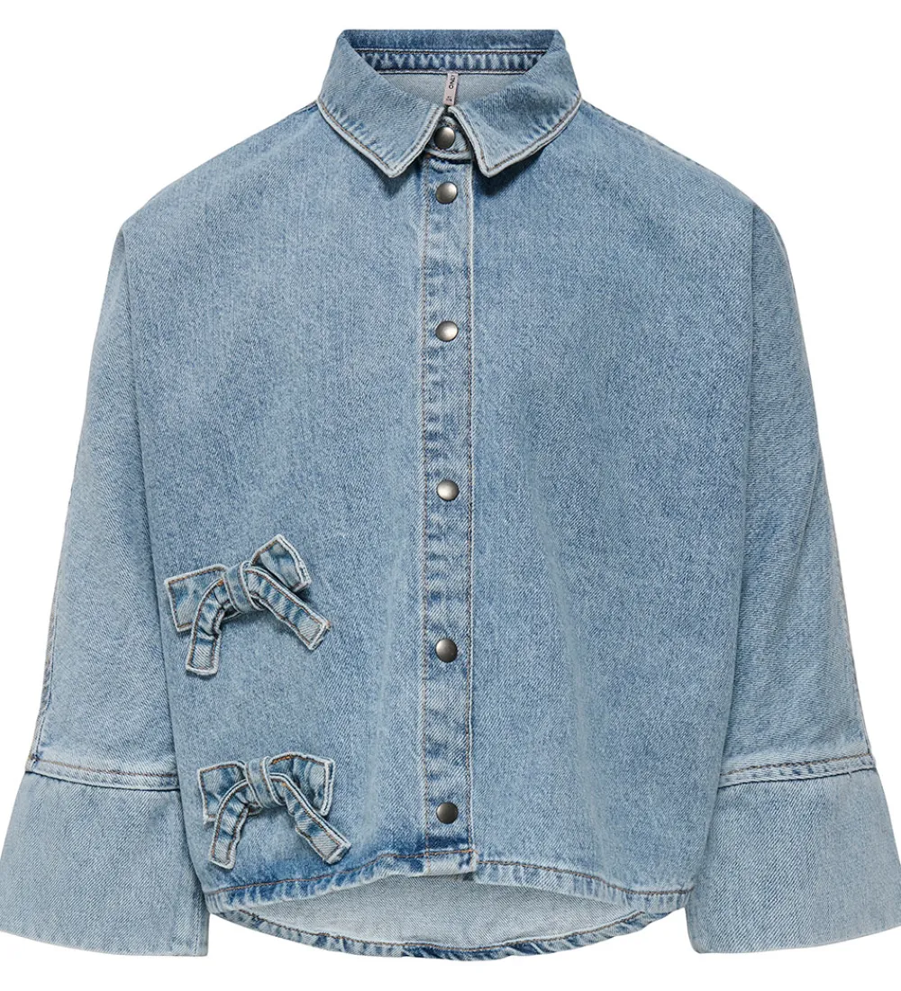 Skjorte - KogGrace - Light Blue Denim|Kids Only Hot