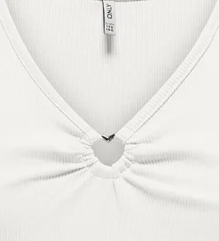 Top - KogNessa - Rib - Cloud Dancer|Kids Only Best