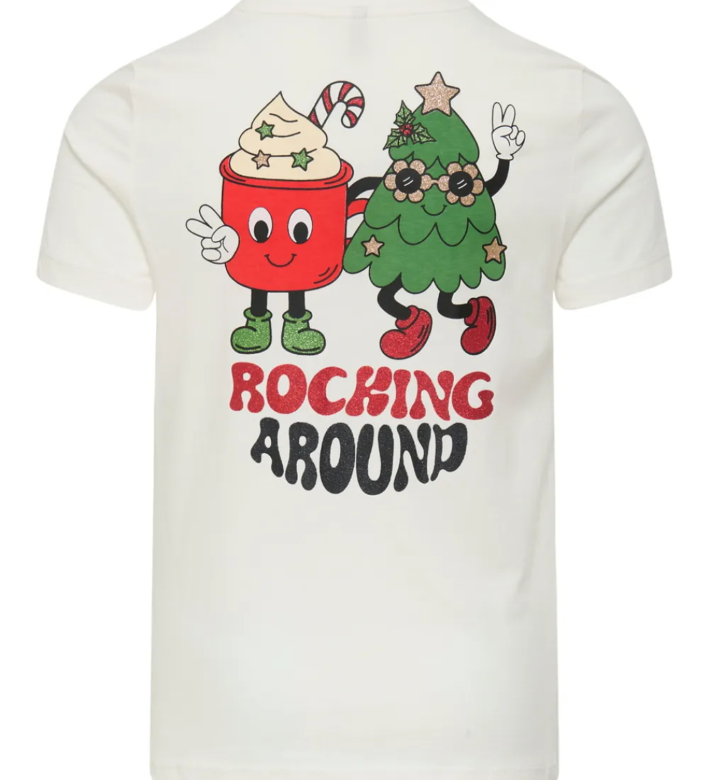 T-shirt - KogRosie - Cloud Dancer/Rocking|Kids Only Best