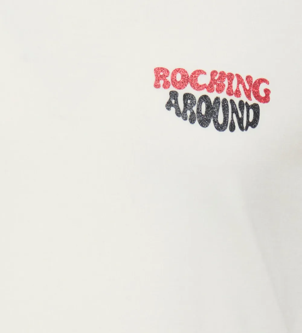 T-shirt - KogRosie - Cloud Dancer/Rocking|Kids Only Best