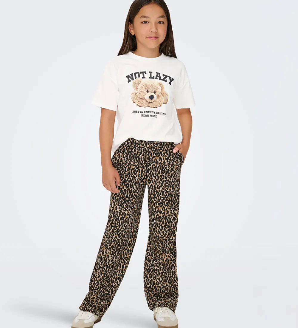 T-Shirt - Noos - KogBillie - Cloud Dancer/Lazy|Kids Only Best