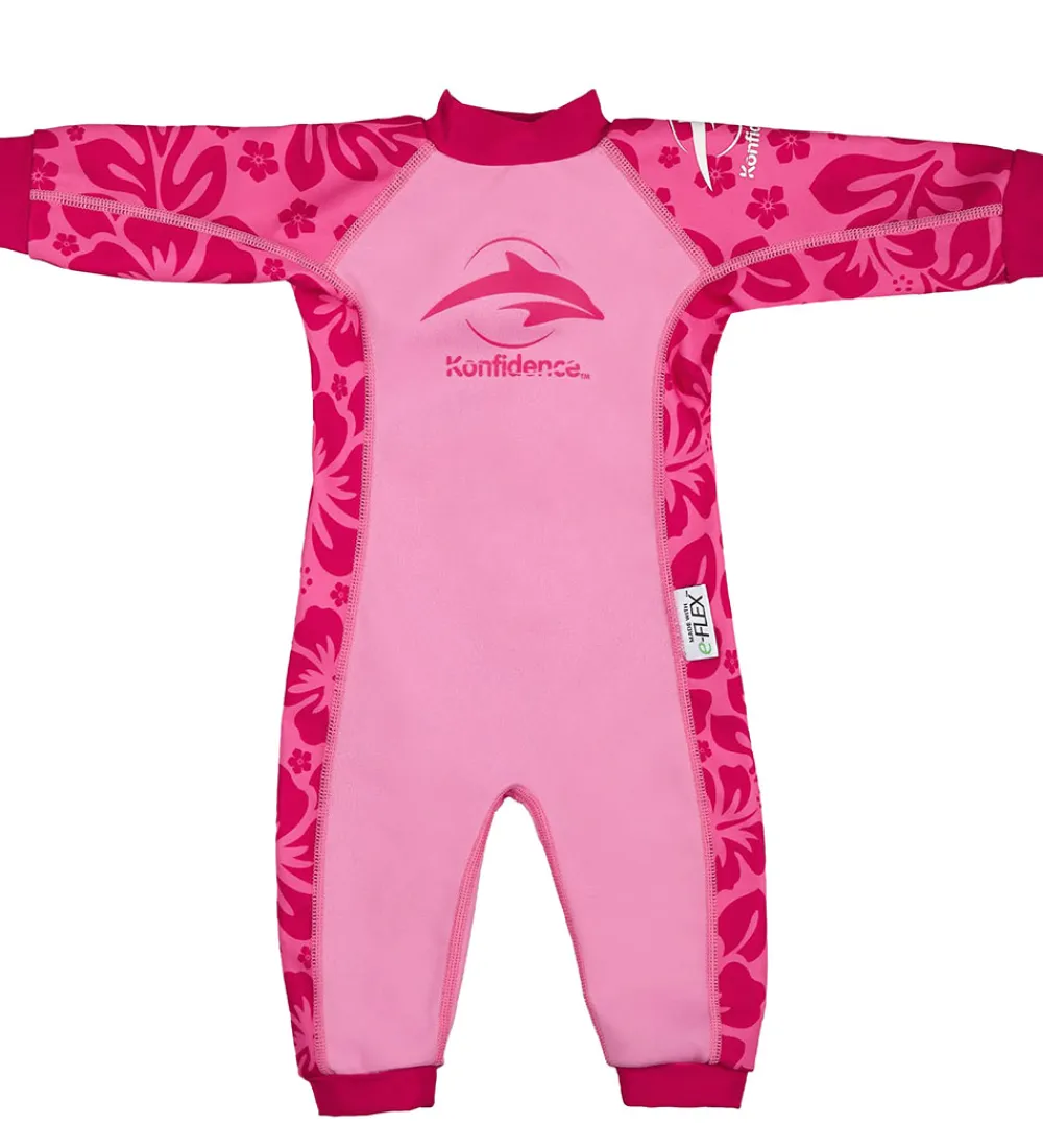 Badeheldragt - Splashy - UV50+ - Pink|Konfidence Clearance