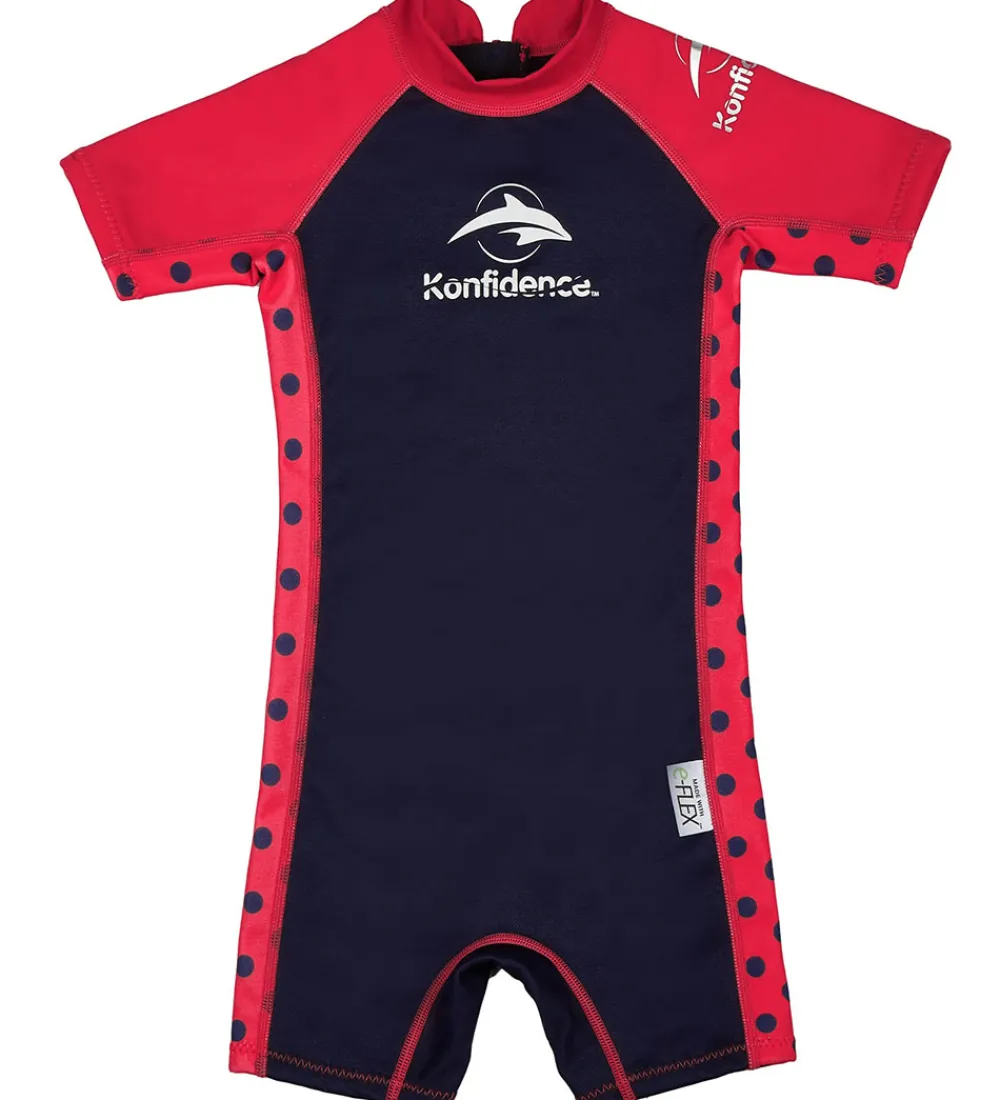 Badeheldragt - UV50+ - Pink/Navy|Konfidence Clearance