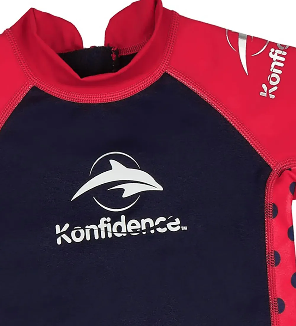 Badeheldragt - UV50+ - Pink/Navy|Konfidence Clearance