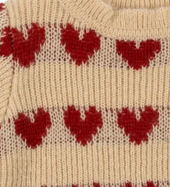 Bluse - Uld - Strik - Laula - Heart|Konges Sløjd