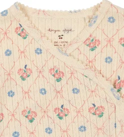 Body l/æ - Rib - Minnie - Fleur Decor m. Hulmønster|Konges Sløjd Discount