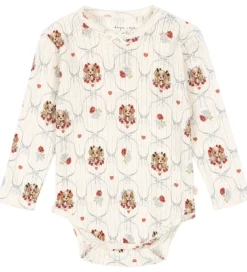 Body l/æ - Rib - Minnie - Puppy m. Hulmønster|Konges Sløjd Hot