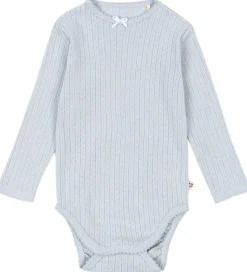 Body l/æ - Rib - Minnie - Gray Dawn m. Hulmønster|Konges Sløjd Online