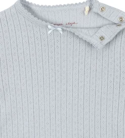 Body l/æ - Rib - Minnie - Gray Dawn m. Hulmønster|Konges Sløjd Online