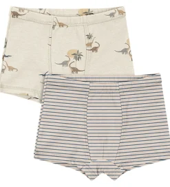Boxershorts - 2-pak - Gots - Kubi/Stripe Bluie|Konges Sløjd Best