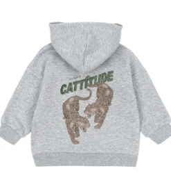 Cardigan - Lou - Gråmeleret|Konges Sløjd Sale