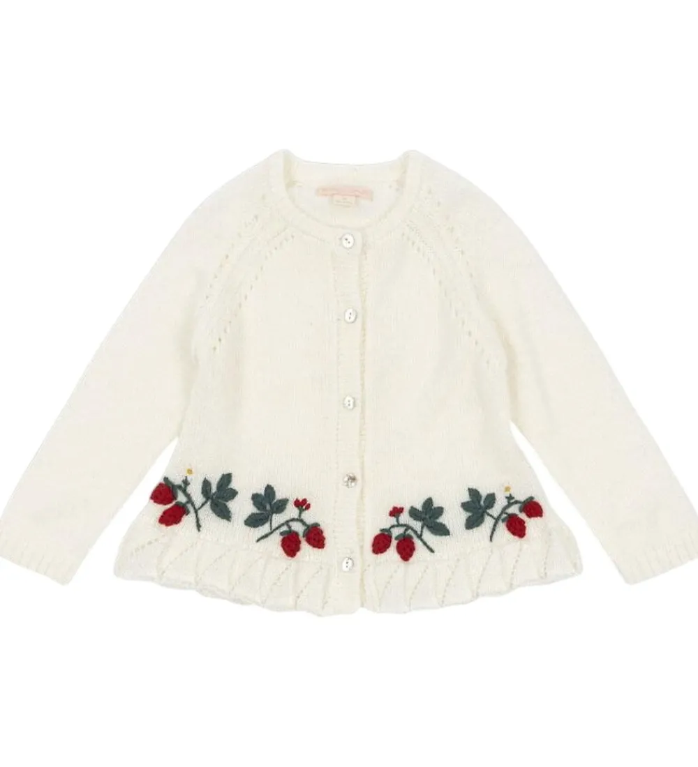 Cardigan - Strik - Minia - Bright White|Konges Sløjd Hot
