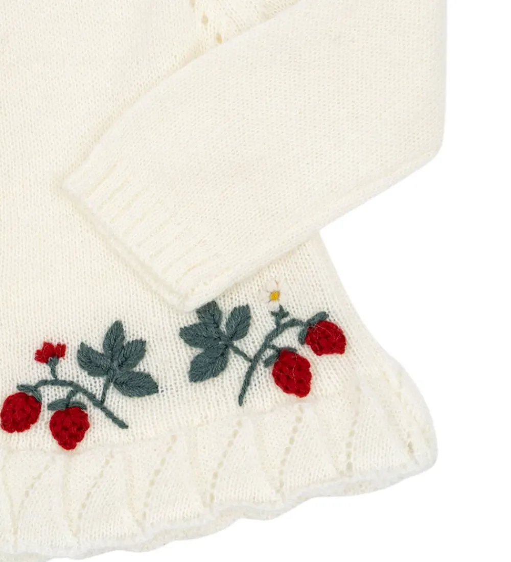 Cardigan - Strik - Minia - Bright White|Konges Sløjd Hot