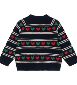 Cardigan - Uld/Polyamid - Belou - Heart|Konges Sløjd Hot