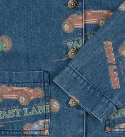 Denimjakke - Denim - Magot - Fast Lane|Konges Sløjd Sale