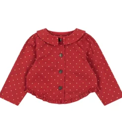 Denimjakke - Nola - Strawberry Dot|Konges Sløjd Clearance